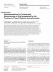 Research paper thumbnail of Recommendations for Titration and Administration of Oral Semaglutide for the Treatment of Type 2 Diabetes during Ramadan