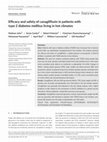 Research paper thumbnail of Efficacy and safety of canagliflozin in patients with type 2 diabetes mellitus living in hot climates