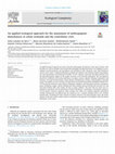 Research paper thumbnail of An applied ecological approach for the assessment of anthropogenic disturbances in urban wetlands and the contributor river