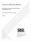 Research paper thumbnail of Risk sensitive control of Markov processes in countable state space