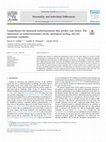 Research paper thumbnail of Comprehensively-measured authoritarianism does predict vote choice: The importance of authoritarianism's facets, ideological sorting, and the particular candidate