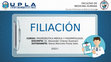 Research paper thumbnail of FILIACIÓN