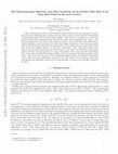 Research paper thumbnail of The Thermodynamic Behaviors and Glass Transition on the Surface/Thin Film of An Ising Spin Model on Recursive Lattice