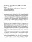 Research paper thumbnail of Thermodynamics of Ising Antiferromagnets with Phantom Cross-link Network on Husimi Lattice