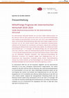 Research paper thumbnail of Mittelfristige Prognose der österreichischen Wirtschaft 2019-2023: Solide Wachstumsaussichten für die österreichische Wirtschaft