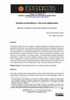 Research paper thumbnail of Interpelación Bíblica y Relatos Americanos