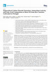 Research paper thumbnail of Supercritical Carbon Dioxide Extraction, Antioxidant Activity, and Fatty Acid Composition of Bran Oil from Rice Varieties Cultivated in Portugal