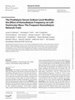 Research paper thumbnail of The Predialysis Serum Sodium Level Modifies the Effect of Hemodialysis Frequency on Left-Ventricular Mass: The Frequent Hemodialysis Network Trials