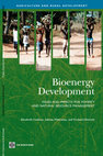 Research paper thumbnail of Bioenergy Development: Issues and Impacts for Poverty and Natural Resource Management