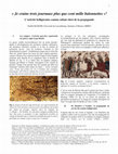 Research paper thumbnail of « Je crains trois journaux plus que cent mille baïonnettes » - L'activité belligérante comme enfant chéri de la propagande