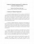 Research paper thumbnail of Conductas de Ciudadanía Organizacional y la Confianza en la Construcción de Equipos de Trabajo