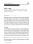 Research paper thumbnail of A novel formulation for the weak quadrature element method for solving vibration of strain gradient graded nonlinear nanobeams