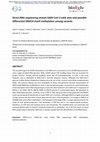 Research paper thumbnail of Direct RNA sequencing reveals SARS-CoV-2 m6A sites and possible differential DRACH motif methylation among variants