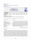 Research paper thumbnail of Novel nano-zeolite modified carbon paste electrode for electrocatalytic oxidation of methanol