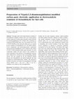 Research paper thumbnail of Preparation of Ni/poly(1,5-diaminonaphthalene)-modified carbon paste electrode; application in electrocatalytic oxidation of formaldehyde for fuel cells