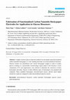 Research paper thumbnail of Fabrication of functionalized carbon nanotube modified glassy carbon electrode and its application for selective oxidation and voltammetric determination of cysteamine