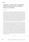 Research paper thumbnail of Adapting “Le Grand Will” in Wendake: Ex Machina and the Huron-Wendat Nation’s La Tempête1