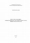 Research paper thumbnail of Brasil e China em Moçambique: cooperação internacional para o desenvolvimento nas duas primeiras décadas do século XXI