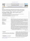 Research paper thumbnail of Erratum to “Maternal, neonatal and child health interventions and services: moving from knowledge of what works to systems that deliver” [International Health 2 (2010) 87-98]