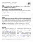 Research paper thumbnail of Advances in methods for identification and characterization of plant transporter function