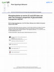 Research paper thumbnail of Phosphorylation at serine 52 and 635 does not alter the transport properties of glucosinolate transporter AtGTR1