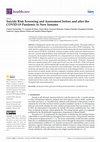 Research paper thumbnail of Suicide Risk Screening and Assessment before and after the COVID-19 Pandemic in New Inmates