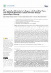 Research paper thumbnail of The Agricultural Potential of a Region with Semi-Dry, Warm and Temperate Subhumid Climate Diversity through Agroecological Zoning