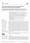 Research paper thumbnail of Lab-at-Home: Hands-On Green Analytical Chemistry Laboratory for New Normal Experimentation