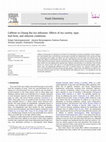 Research paper thumbnail of Caffeine in Chiang Rai tea infusions: Effects of tea variety, type, leaf form, and infusion conditions