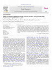 Research paper thumbnail of Rapid antioxidant capacity screening in herbal extracts using a simple flow injection-spectrophotometric system