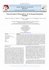 Research paper thumbnail of Characterization of Morganella sp. for its Paraquat Degradation Potential