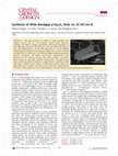 Research paper thumbnail of Synthesis of Wide Bandgap β-Ga2O3 Rods on 3C-SiC-on-Si