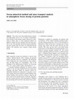 Research paper thumbnail of Sweep numerical method and mass transport analysis in atmospheric freeze drying of protein particles