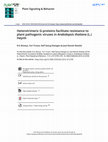 Research paper thumbnail of Heterotrimeric G-proteins facilitate resistance to plant pathogenic viruses in Arabidopsis thaliana (L.) Heynh