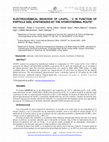 Research paper thumbnail of ELECTROCHEMICAL BEHAVIOR OF LiFePO4 / C IN FUNCTION OF PARTICLE SIZE, SYNTHESIZED BY THE HYDROTHERMAL ROUTE