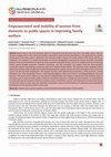 Research paper thumbnail of Empowerment and mobility of women from domestic to public spaces in improving family welfare