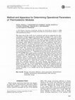 Research paper thumbnail of Method and Apparatus for Determining Operational Parameters of Thermoelectric Modules