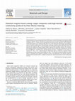 Research paper thumbnail of Diamond–tungsten based coating–copper composites with high thermal conductivity produced by Pulse Plasma Sintering