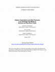 Research paper thumbnail of Inflation Expectations and Risk Premiums in an Arbitrage-Free Model of Nominal and Real Bond Yields