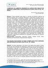 Research paper thumbnail of O mercado de alimentos orgânicos da agricultura familiar em empresas alimentares e restaurantes de Santa Cruz do Sul- RS- Brasil