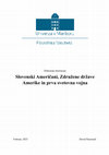 Research paper thumbnail of Slovenian Americans, the United States of America, and the First World War / Slovenski Američani, Združene države Amerike in prva svetovna vojna