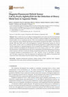 Research paper thumbnail of Magneto-Fluorescent Hybrid Sensor CaCO3-Fe3O4-AgInS2/ZnS for the Detection of Heavy Metal Ions in Aqueous Media