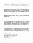 Research paper thumbnail of A Triangular Array of the Counts of Natural Numbers with the Same Number of Prime Factors (Dimensions) Within 2n Space