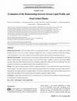 Research paper thumbnail of Evaluation of the Relationship between Serum Lipid Profile andOral Lichen Planus