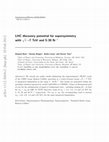 Research paper thumbnail of LHC discovery potential for supersymmetry with sqrt[s]=7 TeV and 5–30 fb^{-1}