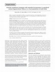 Research paper thumbnail of Amniotic membrane transplant with superficial keratectomy in superficial corneal degenerations: Efficacy in a rural population of north India