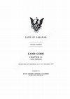 Research paper thumbnail of Sarawak Land Code