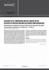 Research paper thumbnail of Influence of pH, temperature and salt content on the activities of protease and amylase derived from soybean koji