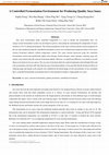 Research paper thumbnail of A Controlled Fermentation Environment for Producing Quality Soya Sauce