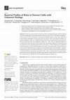 Research paper thumbnail of Bacterial Profiles of Brain in Downer Cattle with Unknown Etiology